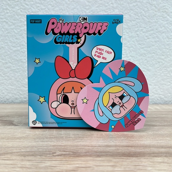 Cry Baby - Power Puff Girls Vinyl Plush Pendant - Confirmed Bunny Bubbles - Picture 2 of 6